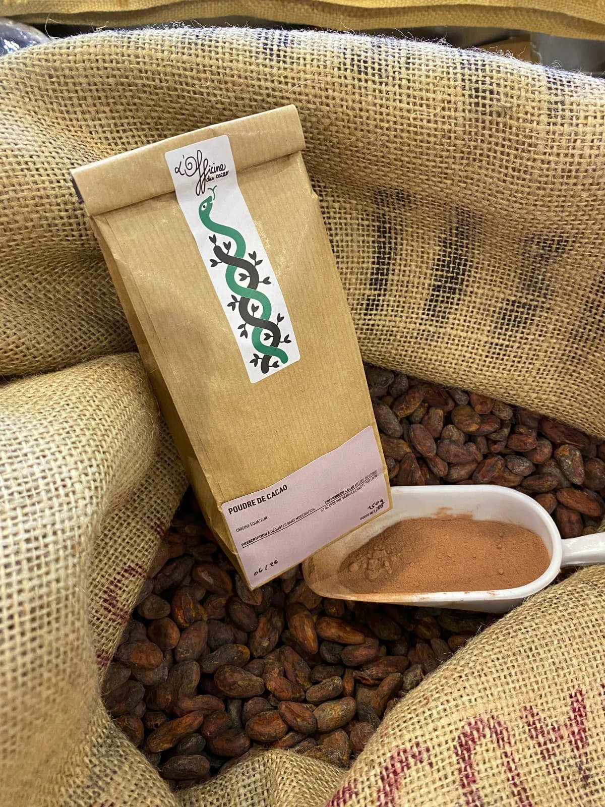 Poudre de Cacao d’Équateur – 150g